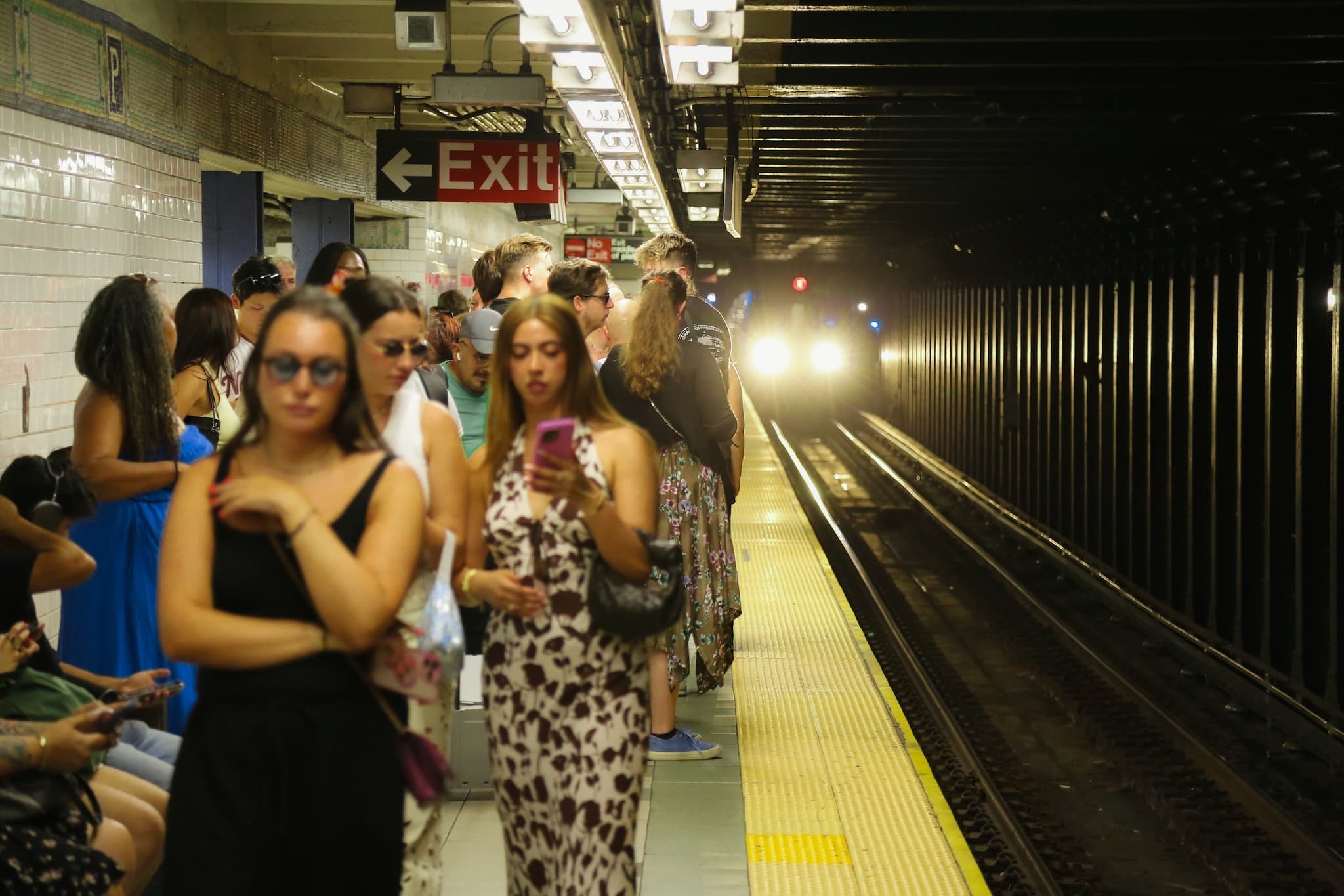 Exit, Train Approaching