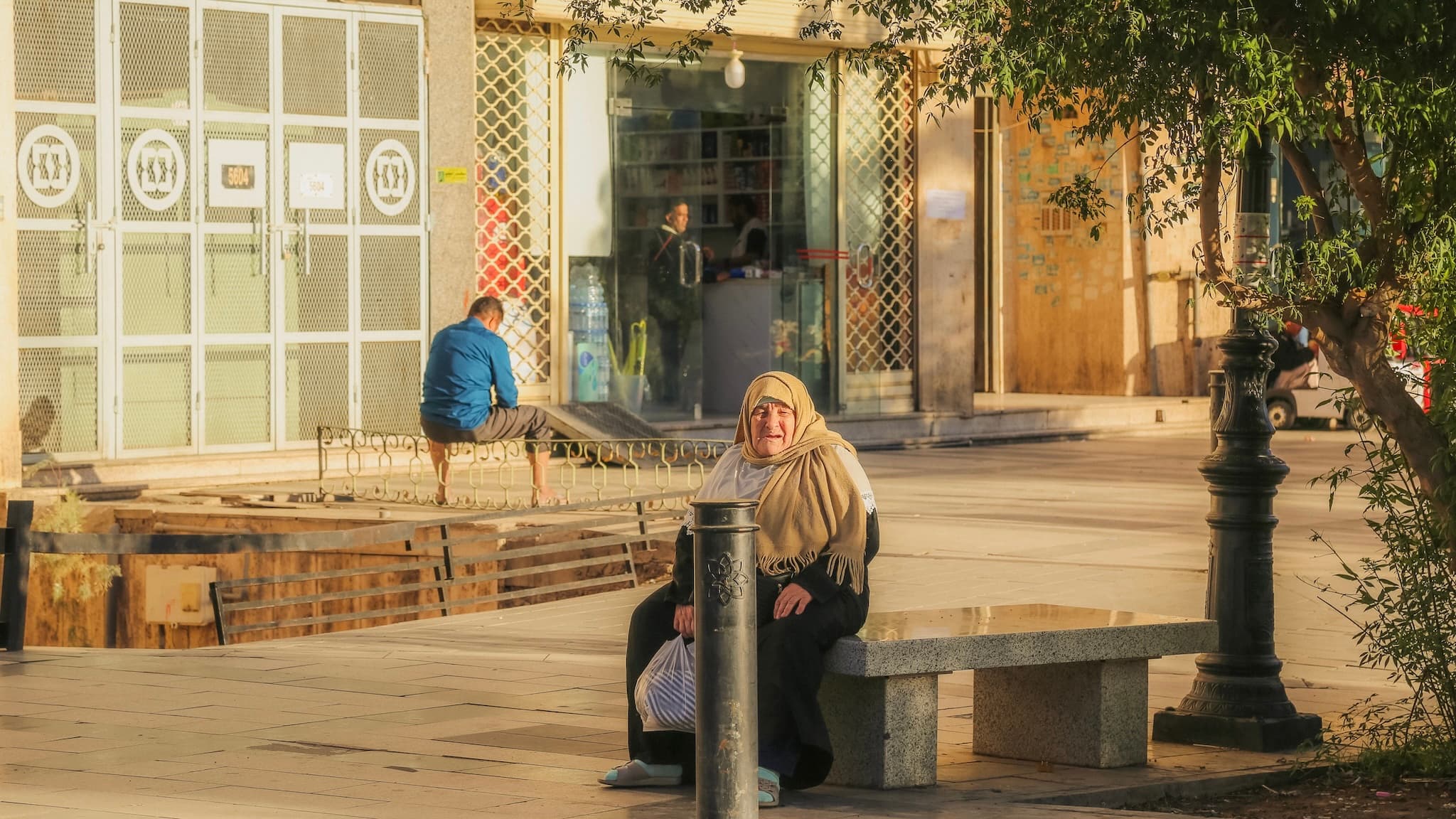 Evening Bench
