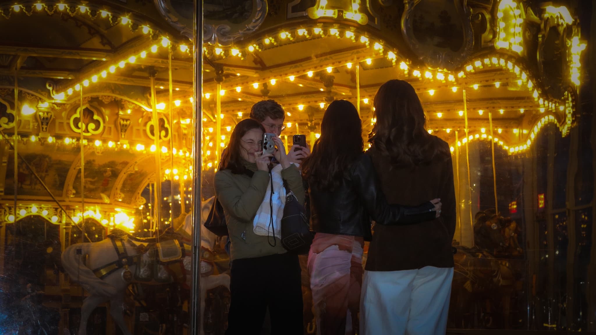Outside the Carousel