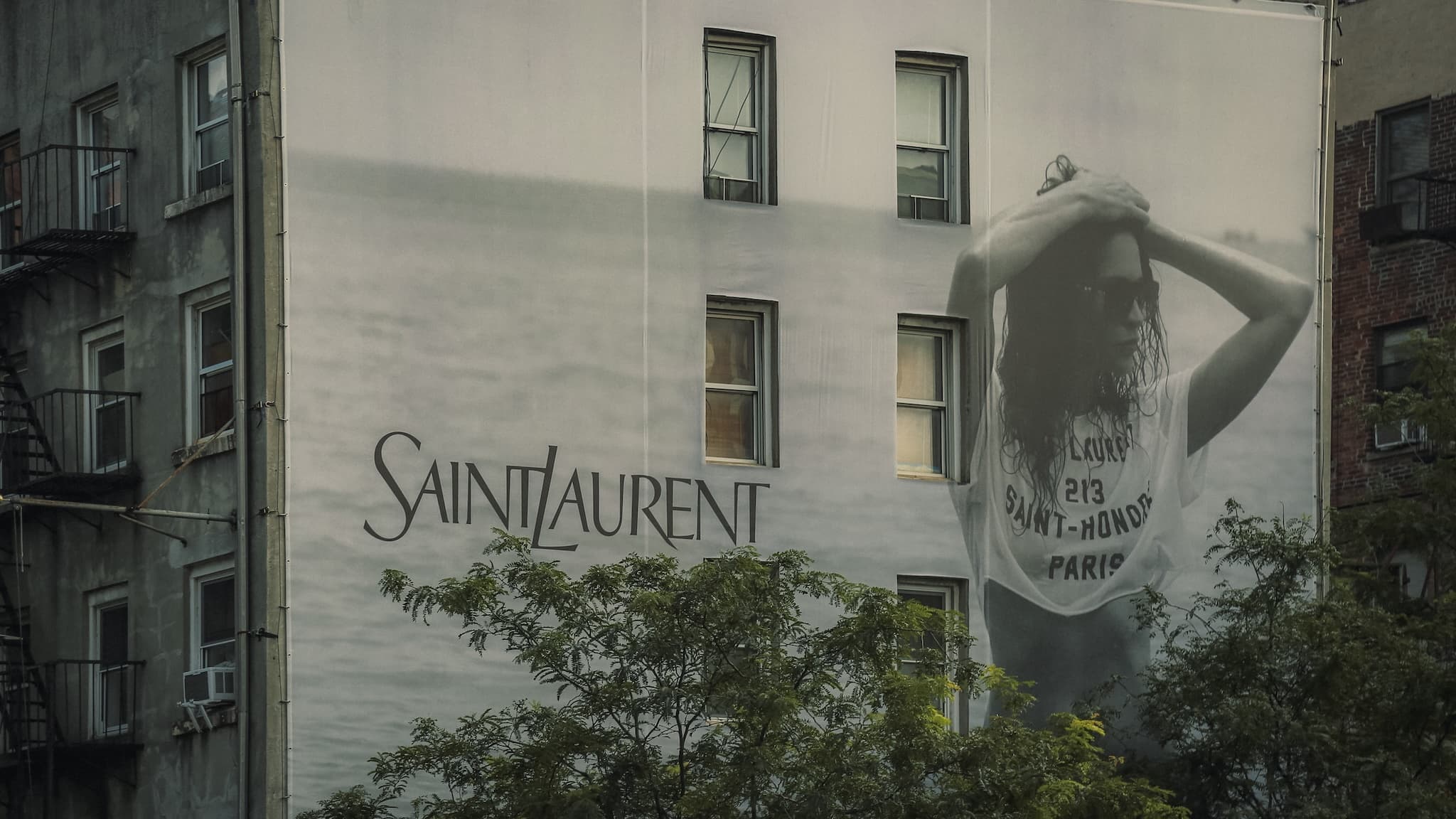 Saint Laurent Wall